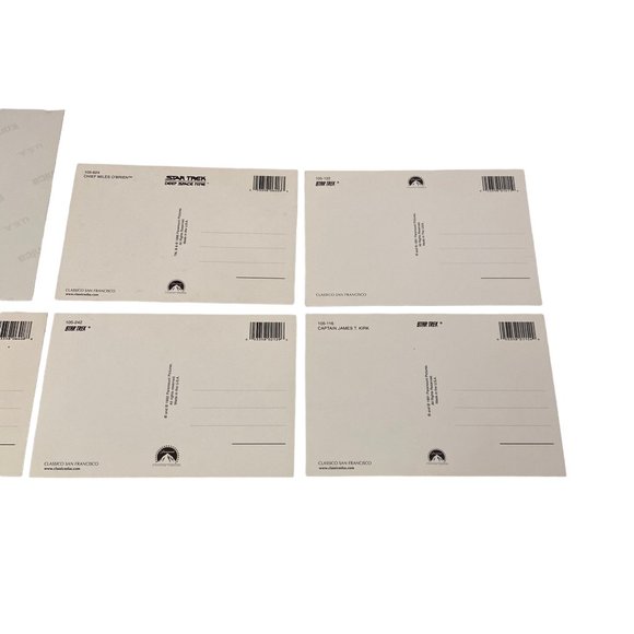 Sar Trek Vintage Paramount Postcards and Photo Lot (5 Postcards, 1 Photo) - Picture 5 of 6